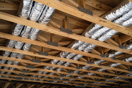 Why use insulated ducting in bathrooms?