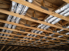 Why use insulated ducting in bathrooms?