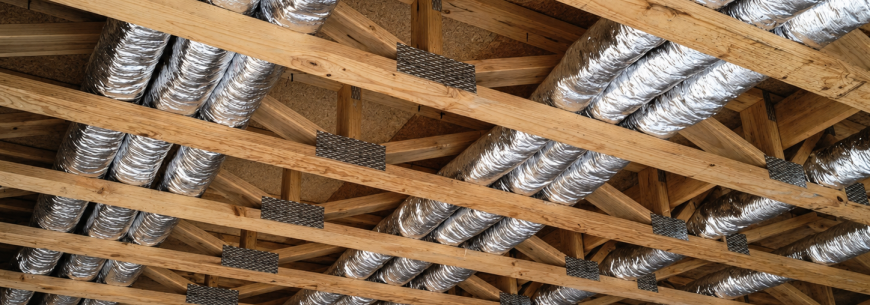Why use insulated ducting in bathrooms?