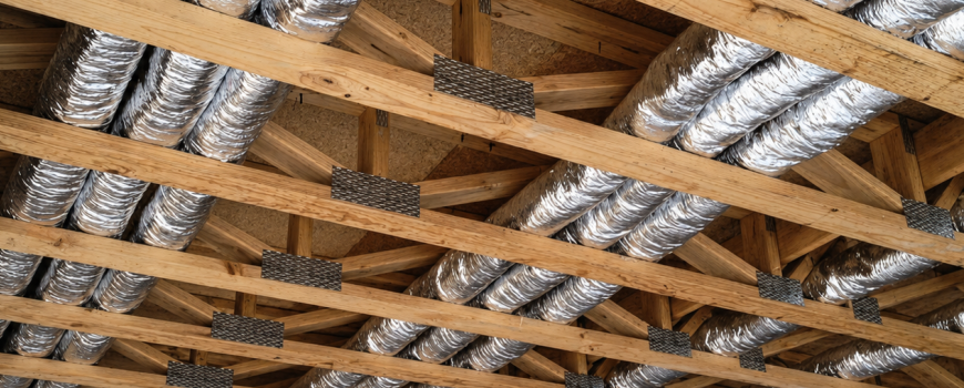 Why use insulated ducting in bathrooms?