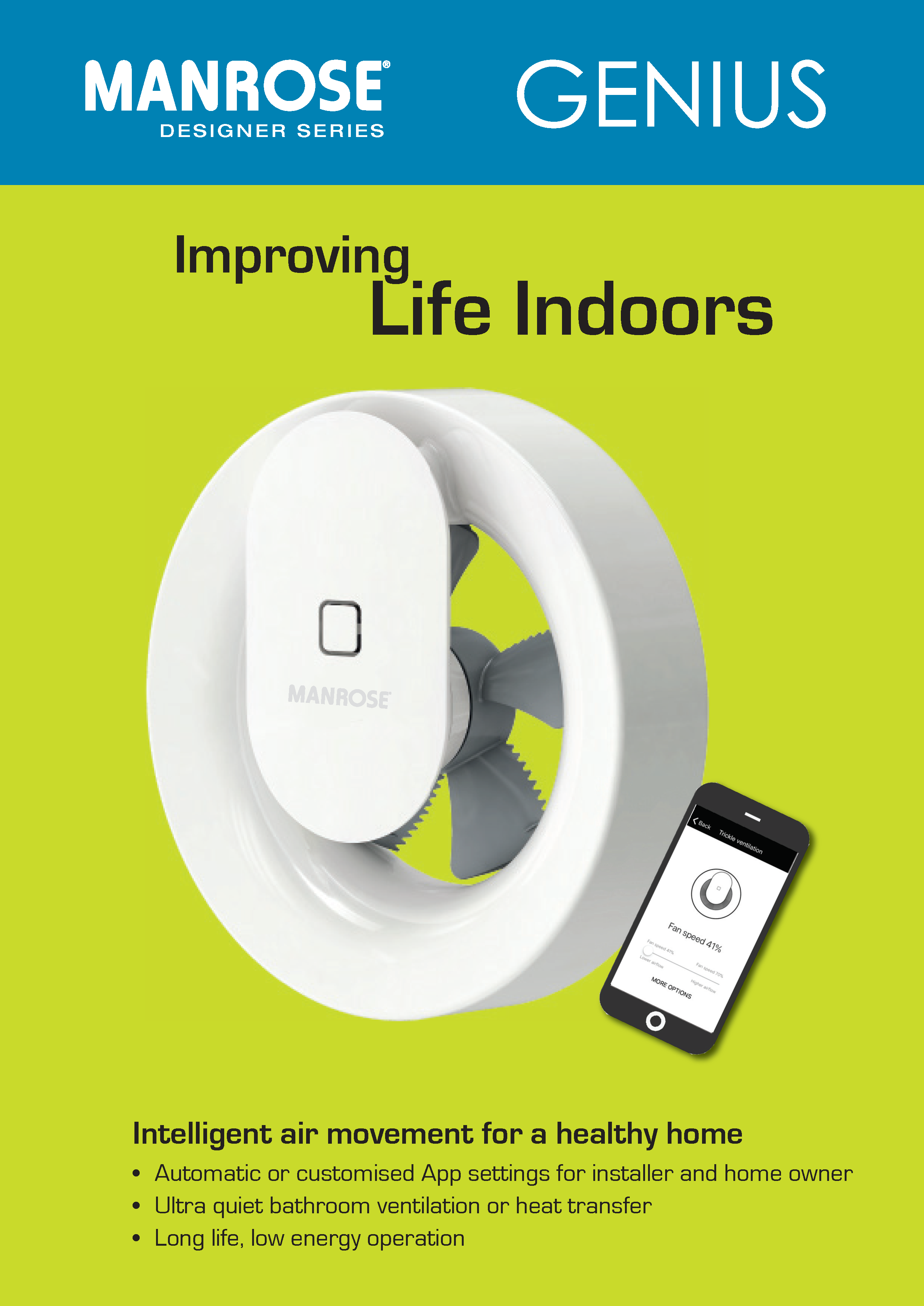 Manrose Genius Brochure