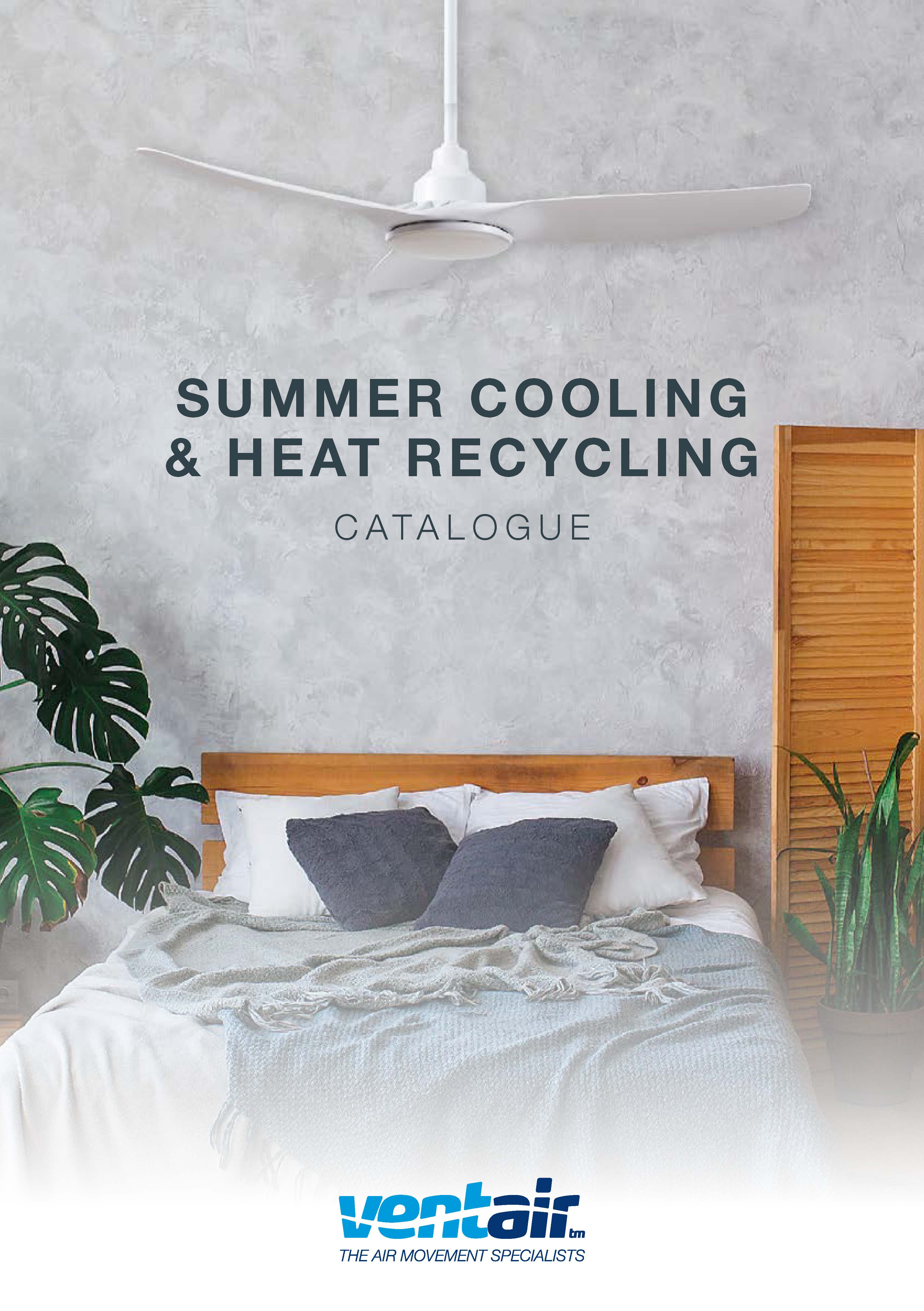 Ventair Summer Cooling and Heat Recycling Brochure